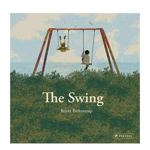 【插画师Britta Teckentrup】秋千 The Swing 进口原版英文儿童绘本成长友谊 博洛尼亚获奖插画师合集 可单拍 善本图书