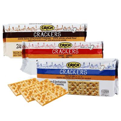 进口全麦咸味苏打饼干孕妇零食