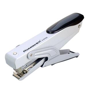 订书机外卖打包专用手握式订书机手持钉书器办公用小号订书器学生用迷你省力订厚书商用便携大号装订机