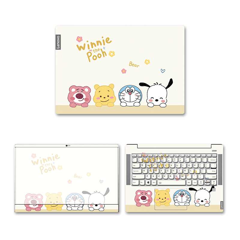 笔记本电脑贴纸易贴不留胶