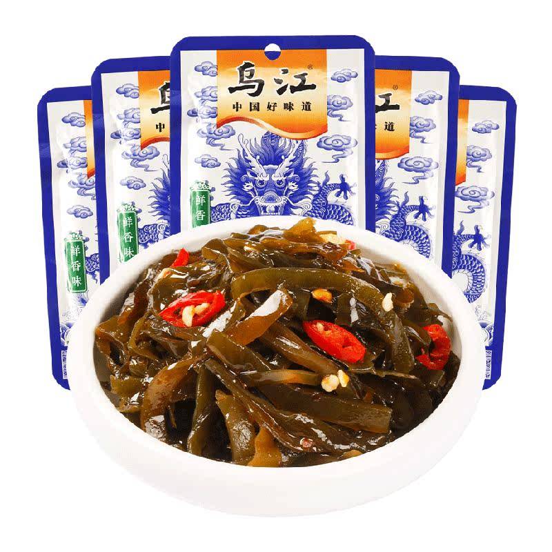 乌江鲜香海带丝开袋即食凉拌佐餐配粥泡咸菜酱腌菜特色下饭菜零食