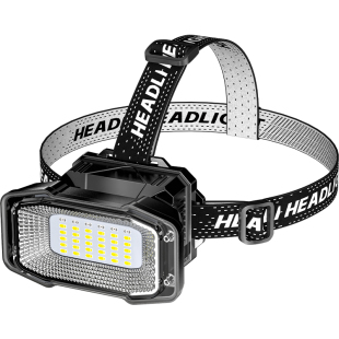 大泛光头灯2026新款强光超亮野外防水散光大范围面积头戴式照明灯