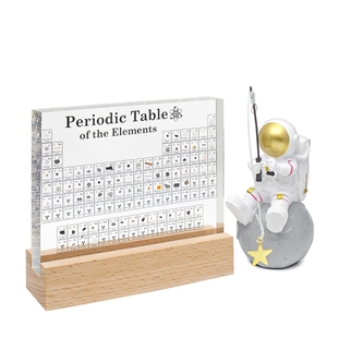 化学元素周期表实物立体桌面装饰摆件教师节创意礼品生日礼物带灯