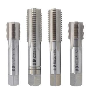 手用丝锥套装不锈钢攻丝丝攻手工细牙m4m8m12m16大全m10x1*1.5m20