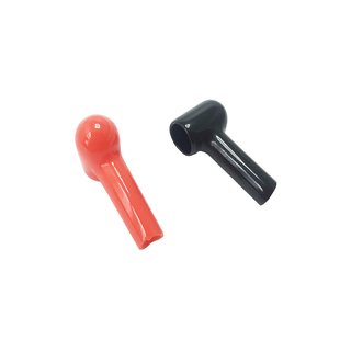 烟斗型护套电流表螺丝护盖蓄电池连接线端子绝缘帽电瓶桩头保护套