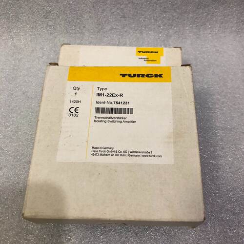 溢价-图尔克，TURCK安全栅IM1-22Ex-R 7541231