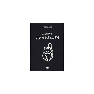 韩国ZEROPERZERO可爱插画ins出国旅行便携护照夹机票证件卡保护套