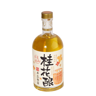 苏州东吴桂花冬酿酒糯米酒发酵瓶装微醺女士低度甜果酒米露500ml