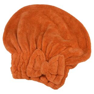 蝴蝶结干发帽可爱速干不掉毛浴帽成人女士包头巾长短发套头浴帽