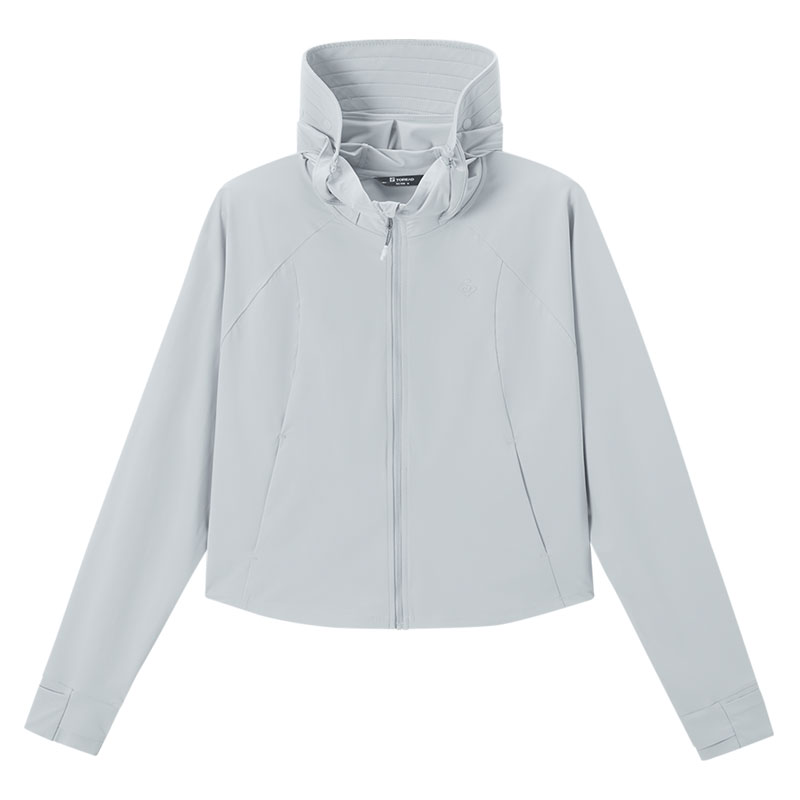 探路者防晒衣女夏季UPF100+凉感皮肤衣轻薄防紫外线户外防晒服