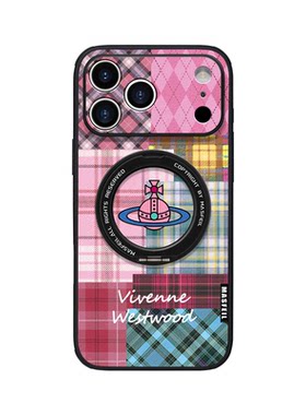 MASFEIL× 夏日西太后适用iPhone17Promax手机壳新款ip15磁吸带支架苹果16Pro套Ho5支点好看高级感13pm全包女
