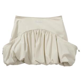 瞬时山野Monterest户外3M反光印花侧面隐形拉链分割花苞运动短裙