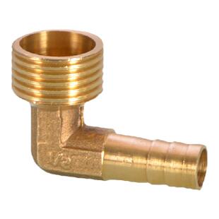 外丝宝塔头4分外牙弯头格林头气动燃气煤气软管宝塔咀铜接头配件