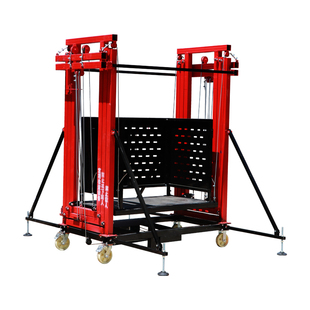 电动脚手架移动式自动升降平台遥控升降机室内外装修提升机登高梯