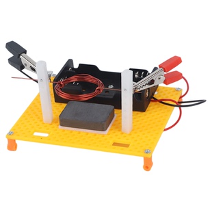 自制简易电动机物理电磁学实验科技小制作手工diy拼接材料科学小发明探索小学生物理启蒙磁生电发动机材料包