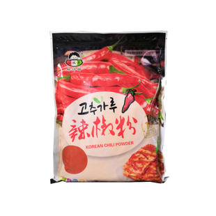 小伙子辣椒粗细粉粒韩式腌泡菜专用辣椒粉炒菜拌菜调料辣椒面500g