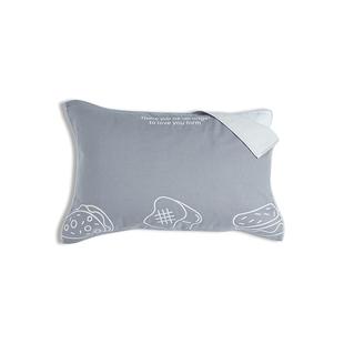 三利枕巾防螨抗菌纯棉一对装纱布枕头巾垫巾家用宿舍全棉2024新款