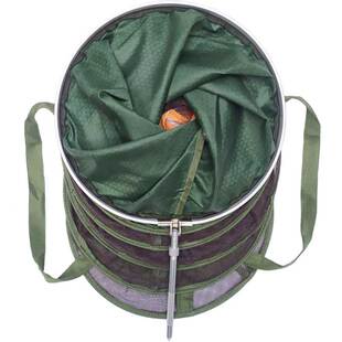 鱼护野钓专用网兜小型便携3毫米小网眼新款溪流直径20cm速干纳米