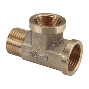 4分铜三通接头/一内二外/三外丝/四内丝/一外二内铜变径加厚配件