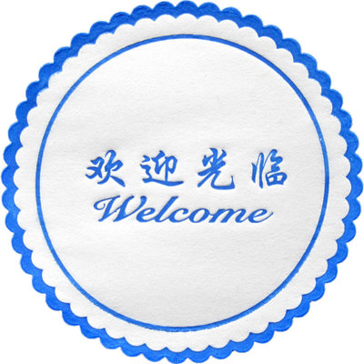 酒店宾馆一次性茶杯垫烟灰缸垫纸