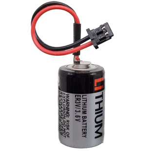 ER3V/3.6V编码器电池JZSP-BA01安川伺服驱动器数控CNC机床PLC系统