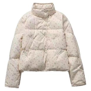 服装纸样裁剪图1565款女士廓版立领羽绒服短外套样板图11设计制作