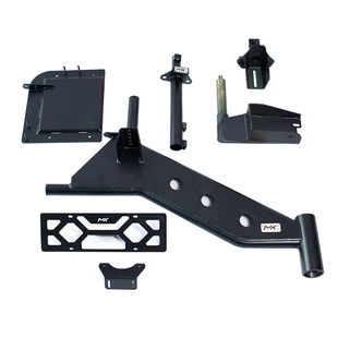 坦克300多功能联动备胎架MK改装加强后挂尾门牌照旗杆刹车灯支架