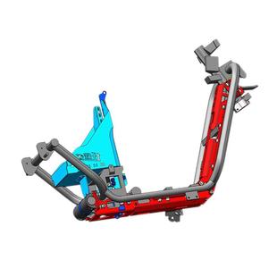 小牛NXT NT车架FXT加固件UB M2/M3/F2免焊接改装槽钢加强杆任理行