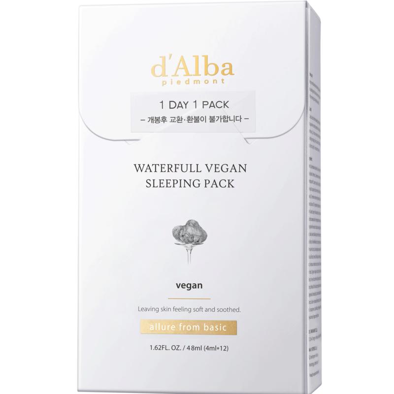 黛尔珀水漾舒护睡眠面膜4ml*12