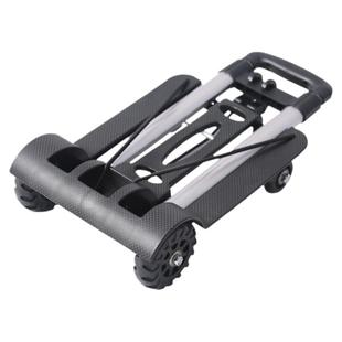 购物车便携手拉车折叠家用买菜拉车旅行拉杆车四轮拖车拉货万向轮