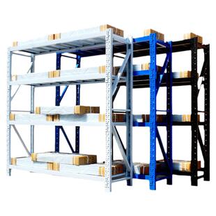 上海力鼎仓库货架中型仓储可拆装置物架加厚款工厂车间金属铁架子