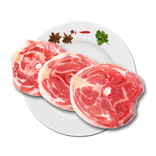 羊脖子肉新鲜现杀冷冻带肉切块商用清真宁夏盐池散养滩羊羊脖子