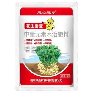 肥公肥婆花生宝宝花生粒粒饱满绿叶壮棵颗粒饱满加强型花生专用肥