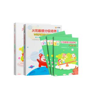 【火花图书】数感分级培养1-5级6-12岁儿童数学启蒙清华大学出版社火花思维研发中心小学入学准备低段数学加减法练习册教材