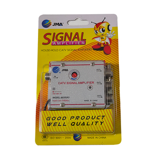 一进三出家用有线电视信号放大器闭路分配器增强器模拟数字扩大器