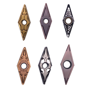 数控35度菱形外圆车刀片VNMG160404/08/12钢件不锈钢专用尖刀刀粒