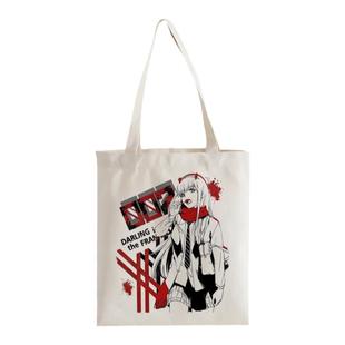 darling in the franxx设定国家队02动漫帆布包二次元学手提书包