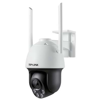 TP-LINK400万全彩星光级无线摄像头星光室外无线球机TL-IPC643-A4