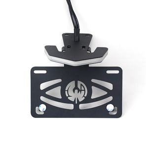 适用KTM duke790 890短尾牌照架碳纤维车牌架尾灯转向灯一体