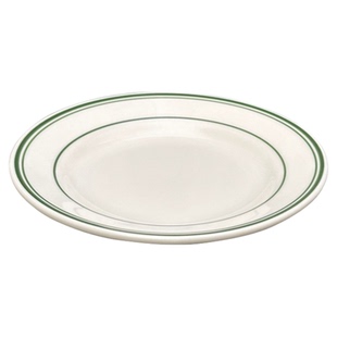 Tuxton陶瓷盘子家用菜盘碗碟造型好看的炒菜碟子平盘早餐盘子