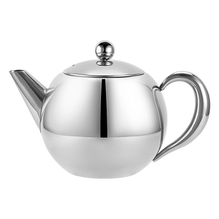 304不锈钢茶壶加厚带滤网泡茶壶冲茶器家用茶楼茶餐厅饭店用茶具