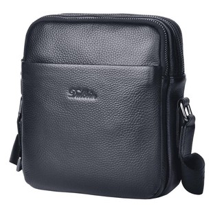 男士斜挎包小包单肩商务男包真皮皮包背包牛皮男士小挎包男士包