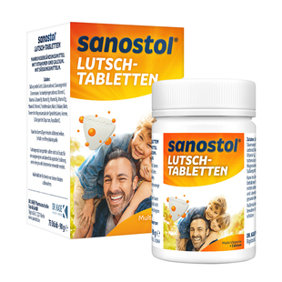 德国Sanostol儿童补钙片多种维生素咀嚼复合维生素D钙片适合成人