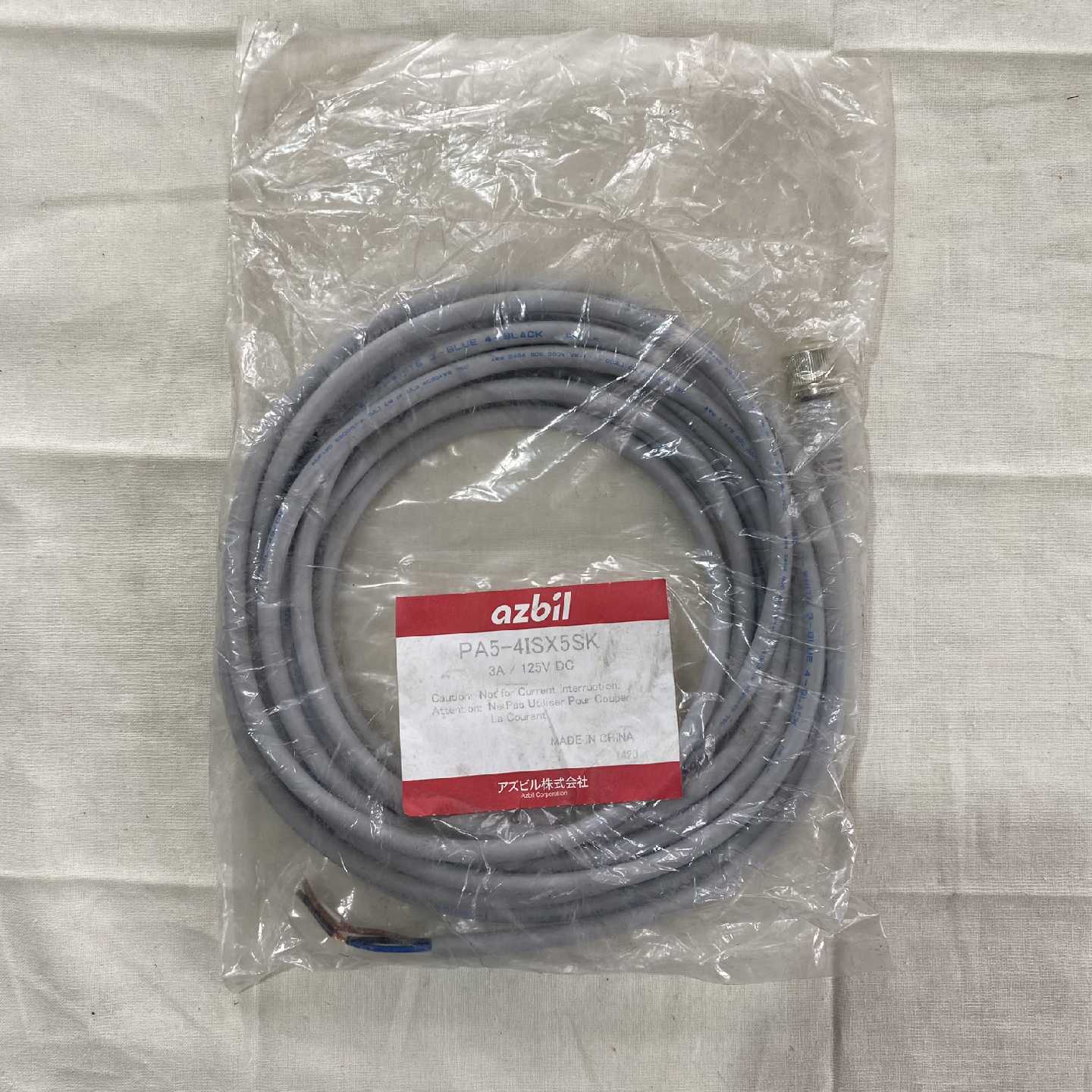 议价日本山武azbil电源线PA5-4ISX5SK电源线开关连接线传感器线