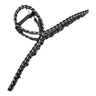 超大号发抓夹女夏季韩国优雅气质发夹后脑勺盘发鲨鱼夹子头饰发卡