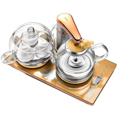 新功电热水壶玻璃全自动上水茶壶