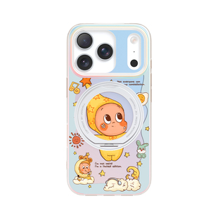 星星人适用苹果17promax手机壳新款iPhone16磁吸15pm防摔17pro高级感小众ip14超好看13por个性潮牌12网红爆款