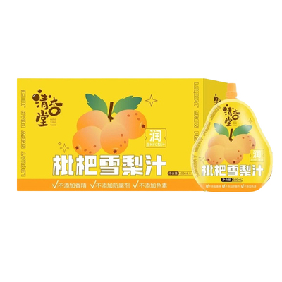 清杏堂枇杷雪梨汁110ml/袋