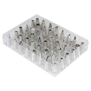 304不锈钢裱花嘴常用全套蛋糕泡芙玫瑰奶油挤花嘴溶豆裱花袋套装