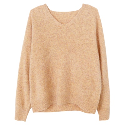 ENJOYME纯色长袖毛衣女